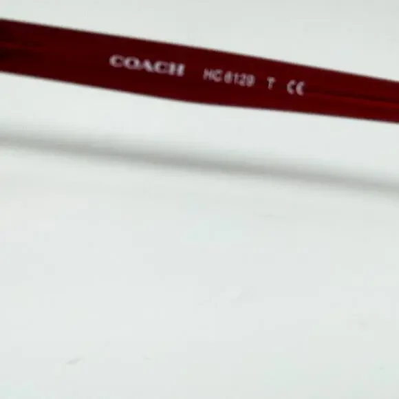COACH‎ HC6129 5532 Rectangle Berry Laminate Demo Lens 52-16-140 H19207
